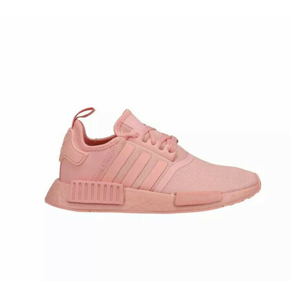 adidas boost pink lace up NMD_R1 Sneakers Shoes sport size 7 sneakers